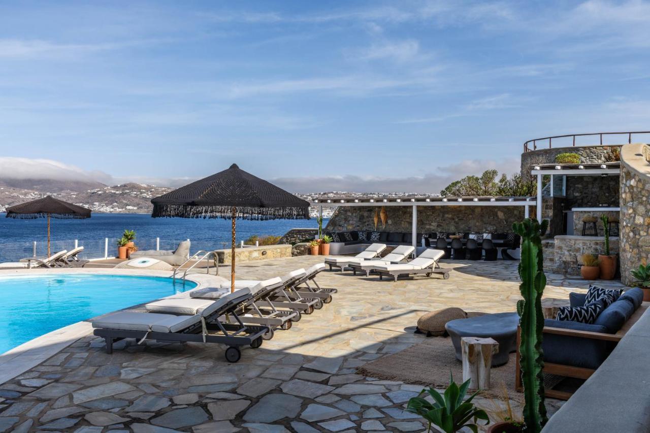 Cosset Villa Bohochic Sea&Harbourview And Sunset By One-Villas Ornos  Buitenkant foto