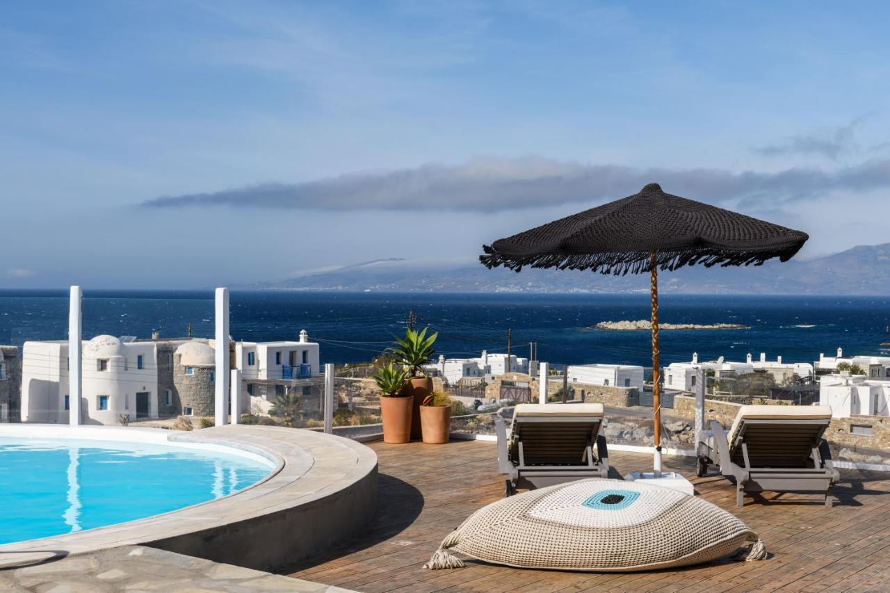 Cosset Villa Bohochic Sea&Harbourview And Sunset By One-Villas Ornos  Buitenkant foto