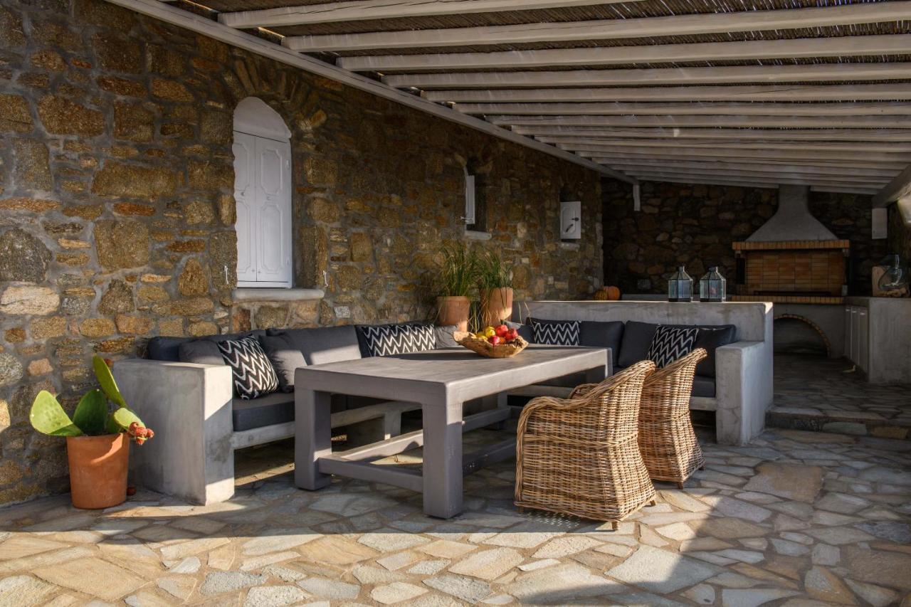 Cosset Villa Bohochic Sea&Harbourview And Sunset By One-Villas Ornos  Buitenkant foto