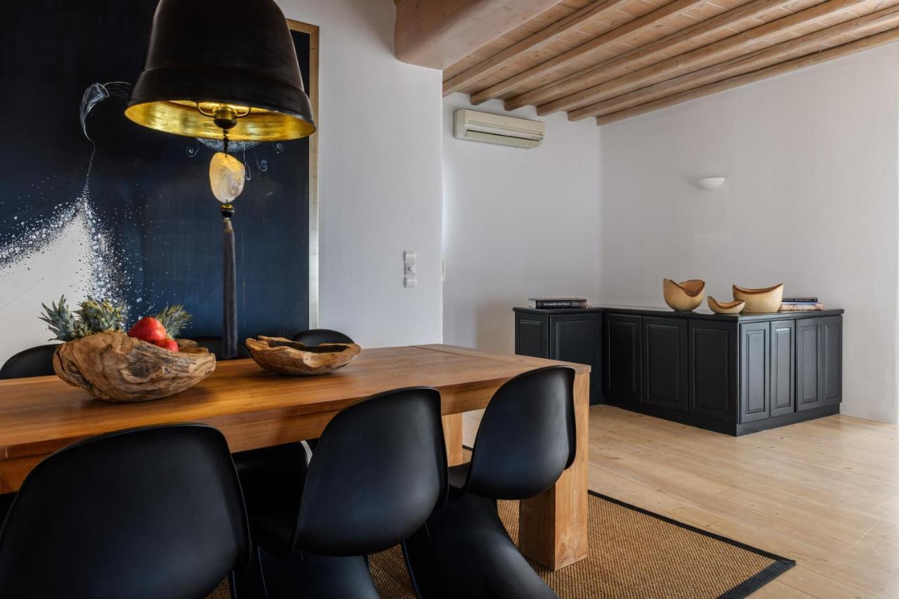 Cosset Villa Bohochic Sea&Harbourview And Sunset By One-Villas Ornos  Buitenkant foto