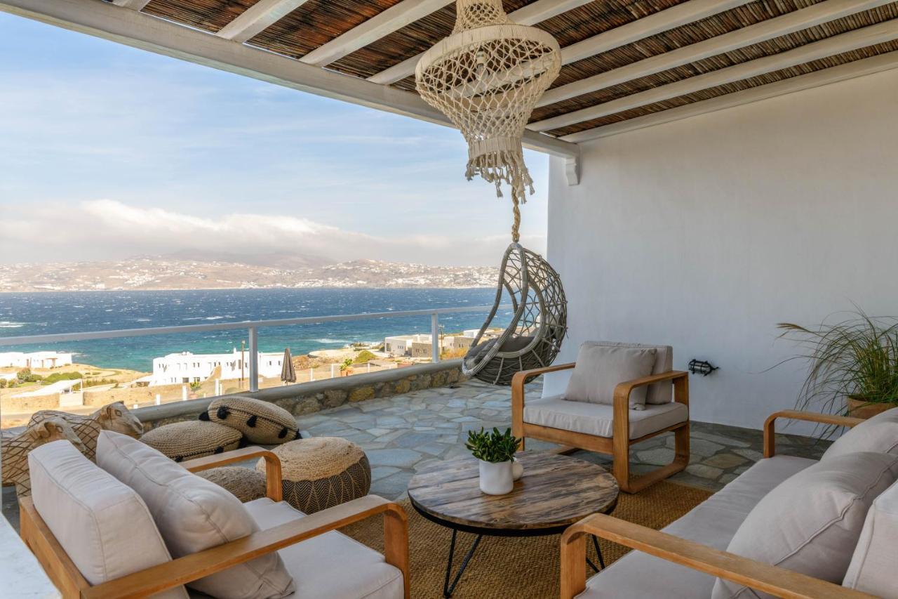 Cosset Villa Bohochic Sea&Harbourview And Sunset By One-Villas Ornos  Buitenkant foto