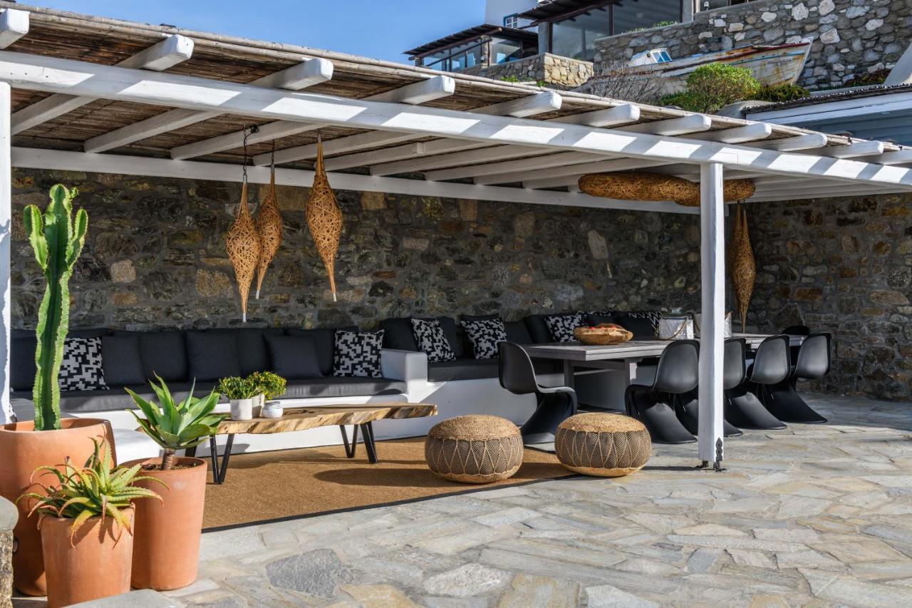 Cosset Villa Bohochic Sea&Harbourview And Sunset By One-Villas Ornos  Buitenkant foto