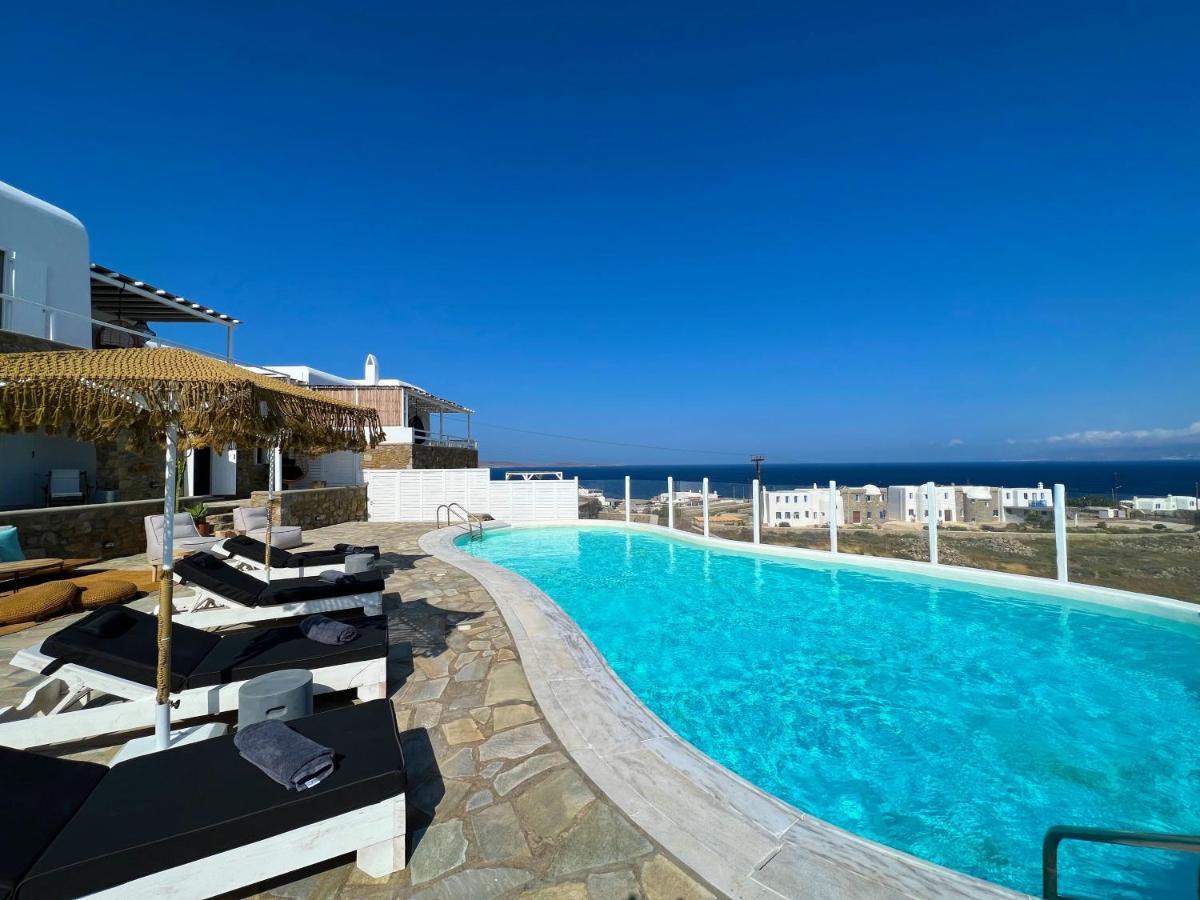 Cosset Villa Bohochic Sea&Harbourview And Sunset By One-Villas Ornos  Buitenkant foto